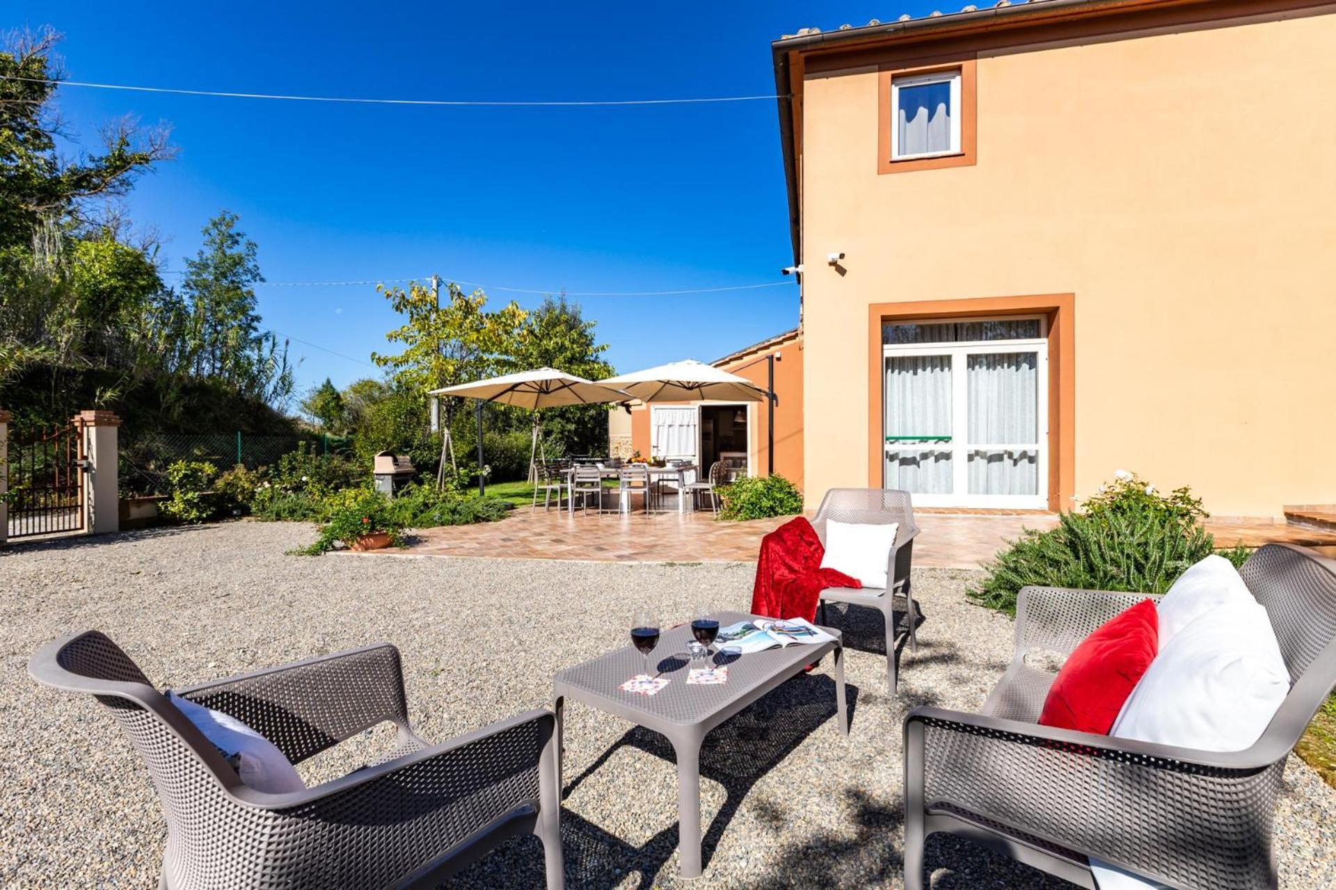 Gorgeous Villa Peccioli, With Private Pool, Ac, Wifi Legoli Esterno foto
