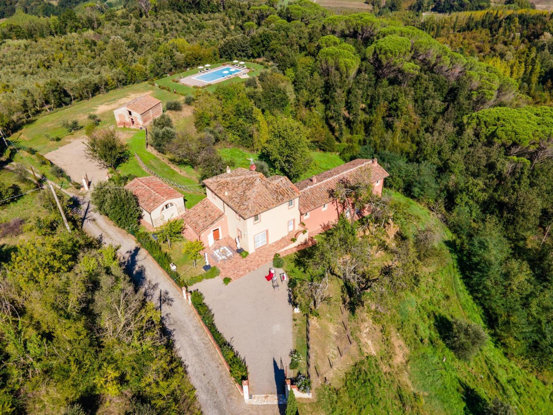 Gorgeous Villa Peccioli, With Private Pool, Ac, Wifi Legoli Esterno foto